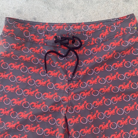 💚Mobylette Limited Edition Swim-trunks Size 38 - Picture 2 of 7